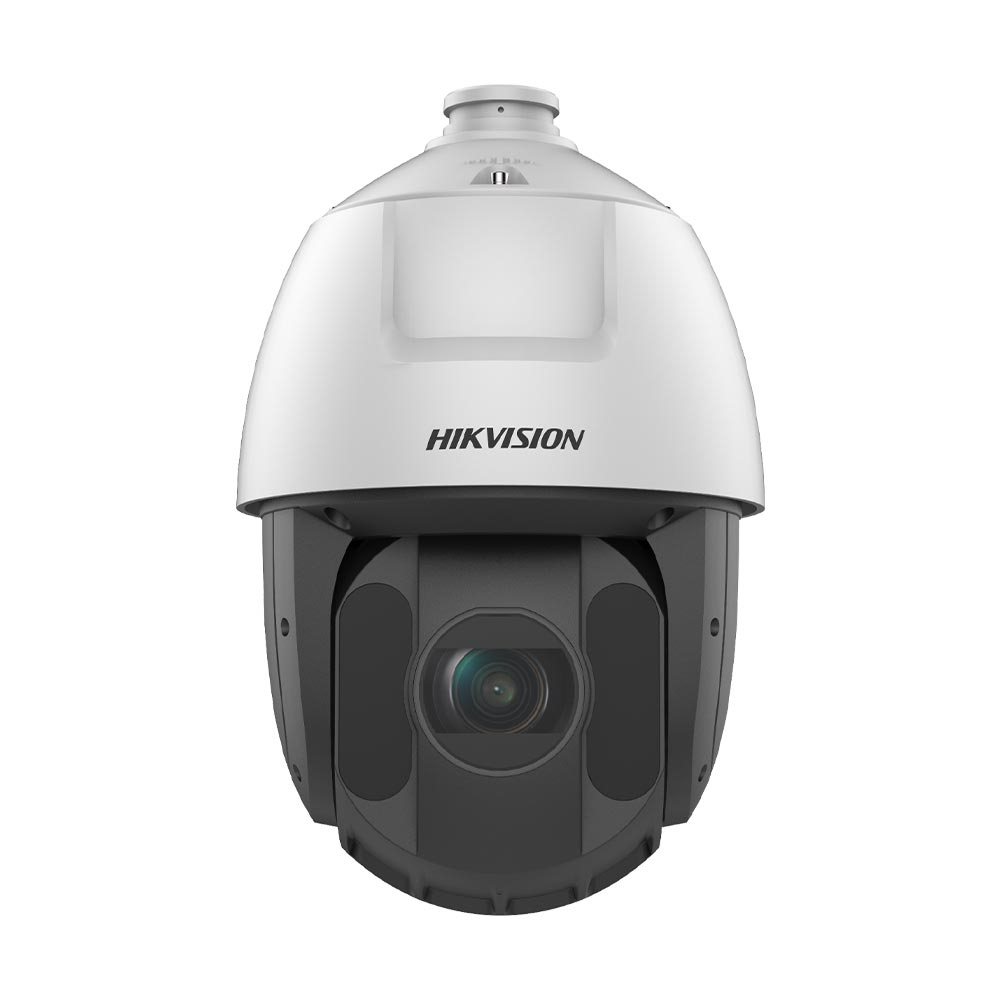 Camera supraveghere IP Speed Dome Hikvision DarkFighter DS-2DE5225IW-AE(S6), 2 MP, IR 150 m, 4.8 – 120 mm, motorizat, PoE + suport perete