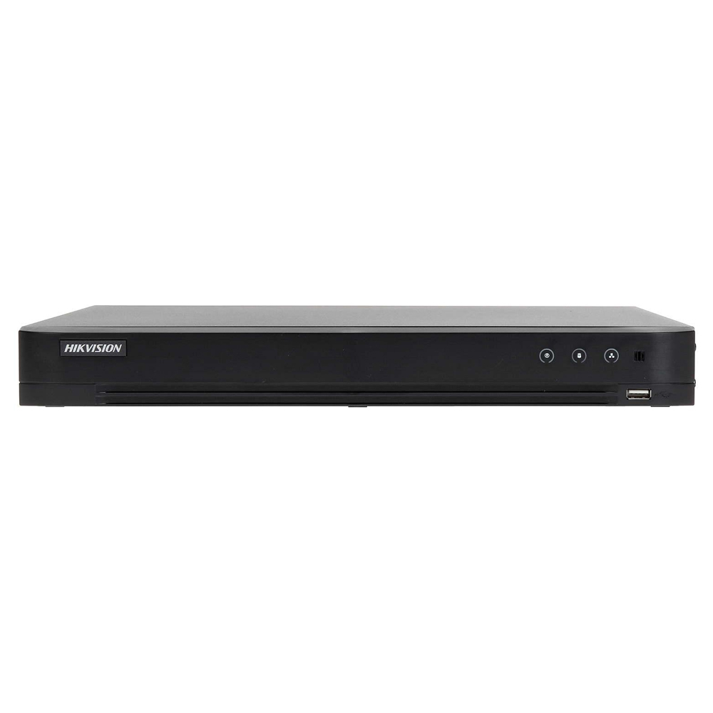 DVR HDTVI Turbo HD 4.0 Hikvision DS-7216HUHI-K2(S), 16 canale, 8 MP, audio prin coaxial imagine spy-shop.ro 2021