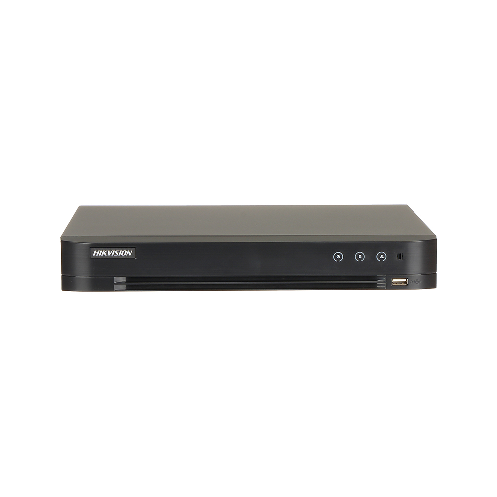 DVR Hikvision Turbo Acusense IDS-7208HUHI-M1S4A, 8 canale, 8 MP, 128 Mbps 128 imagine noua