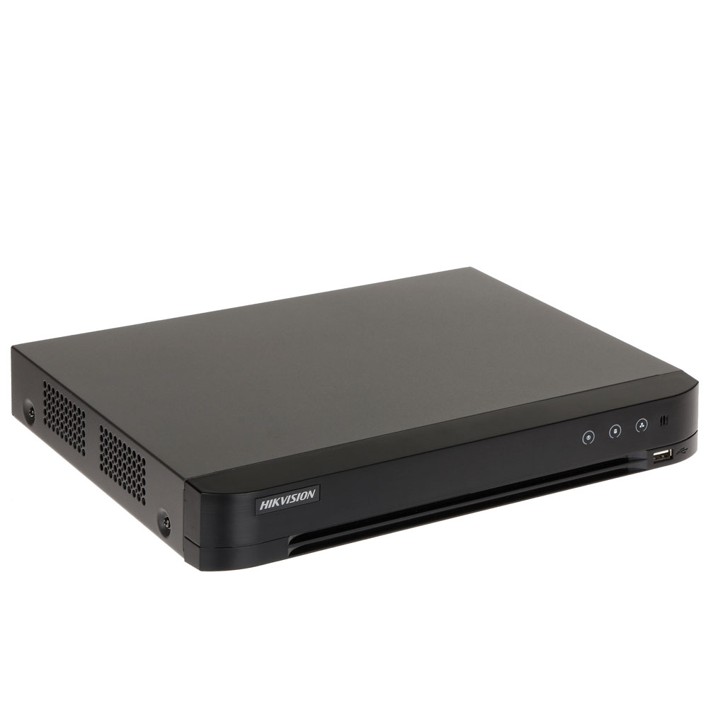 DVR Hikvision Turbo HD 5.0 Acusense Deepleaning IDS-7208HQHI-M1/S, 8 canale, 2 MP, functii smart 5.0 imagine noua