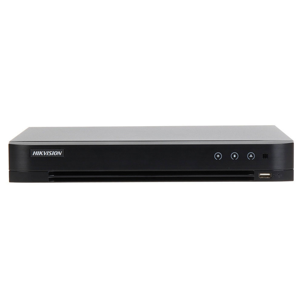 DVR Hikvision Turbo HD 5.0 AcuSense IDS-7204HQHI-M1/SC, 4 canale, 4 MP 5.0 imagine noua