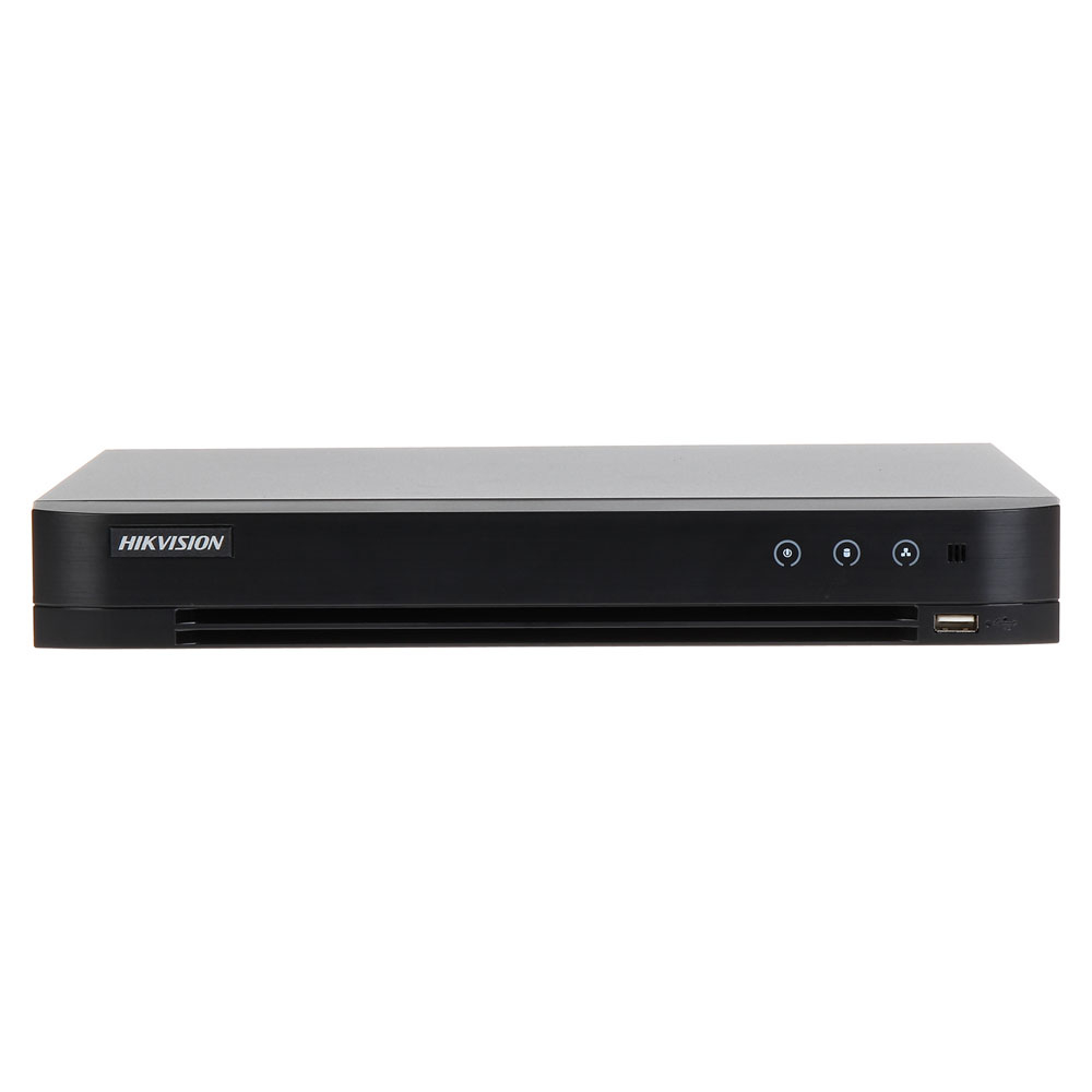 DVR Hikvision Turbo HD AcuSense IDS-7208HQHI-M1/S(C), 8 canale, 4 MP, functii smart, audio prin coaxial Hikvision imagine noua idaho.ro