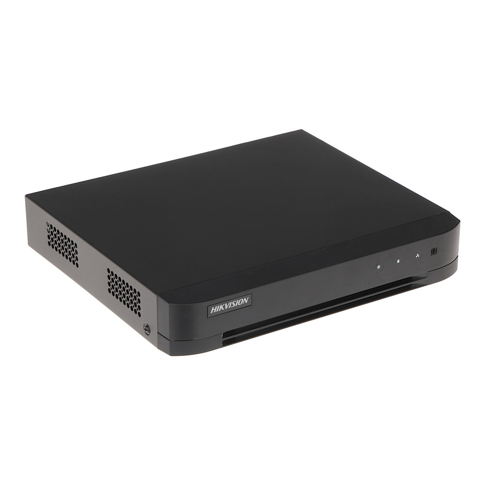 DVR Pentabrid Hikvision Turbo HD DS-7204HUHI-K1/ES, 4 canale, 5 MP, audio prin coaxial Hikvision imagine 2022