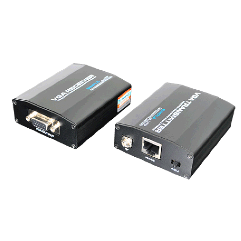Extender VGA UTP801P pasiv, cablu UTP, 1 canal video, 35 m Accesorii imagine noua idaho.ro