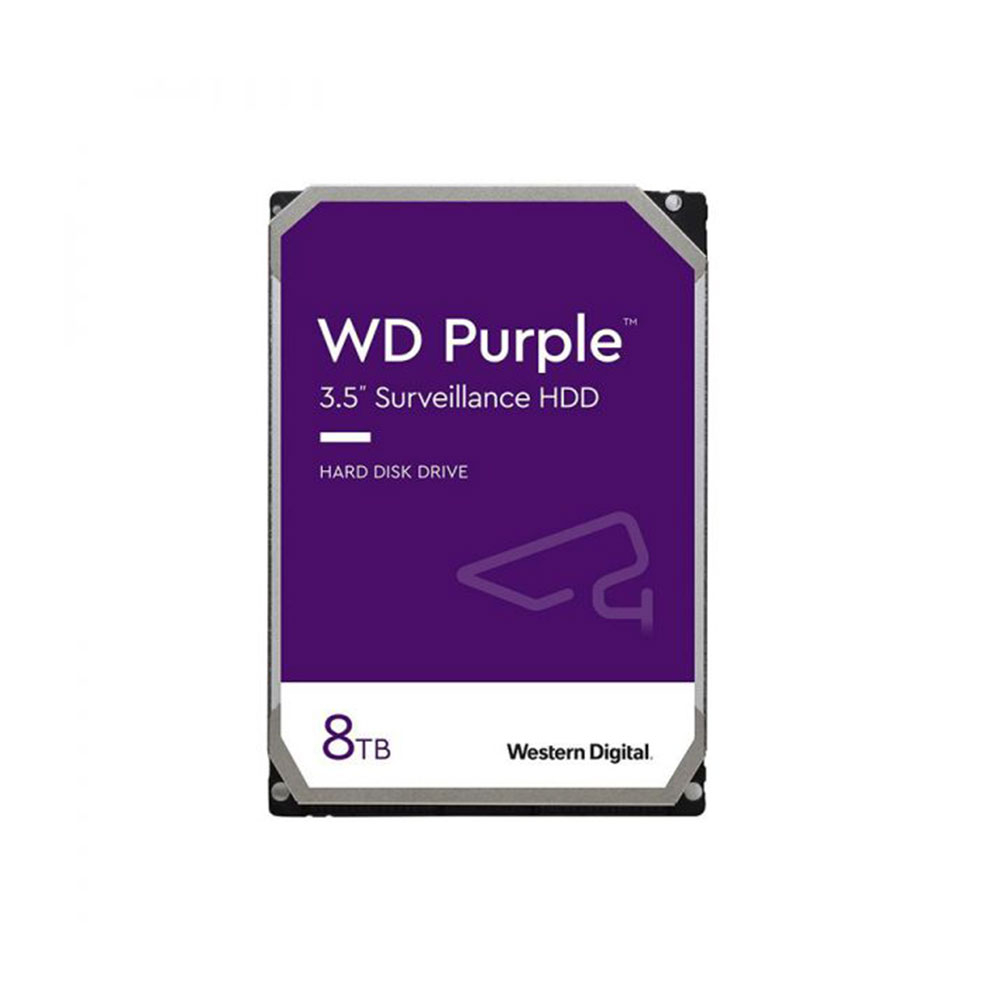 Hard Disk Western Digital Intellipower WD Purple WD80PURX, 8TB, 128 MB, 5400RPM spy-shop.ro