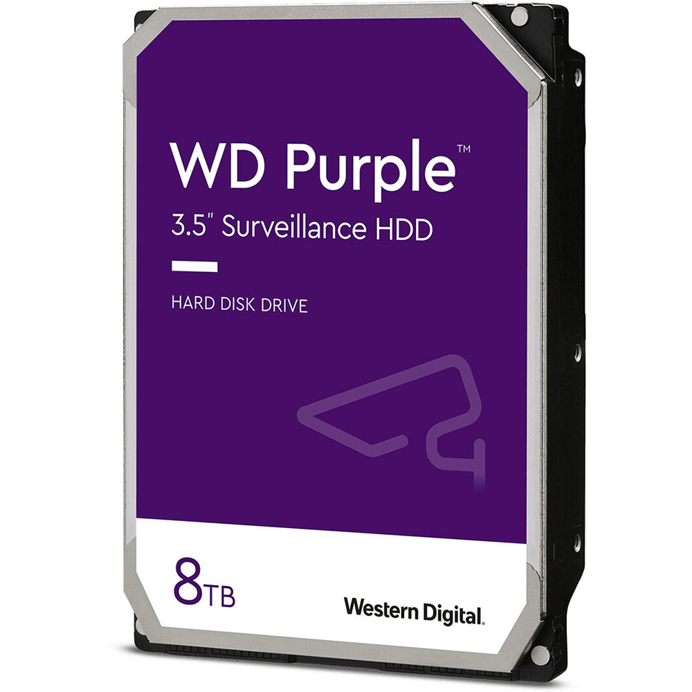 Hard Disk Western Digital Purple 8TB WD84PURZ, 128 MB, 7200 RPM
