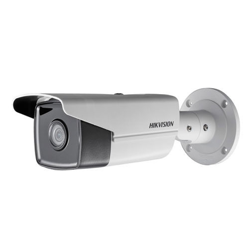Camera de supraveghere IP Bullet de exterior Hikvision DS-2CD2T45FWD-I5 DarkFighter, 4 MP, IR 50 m, 2.8 mm