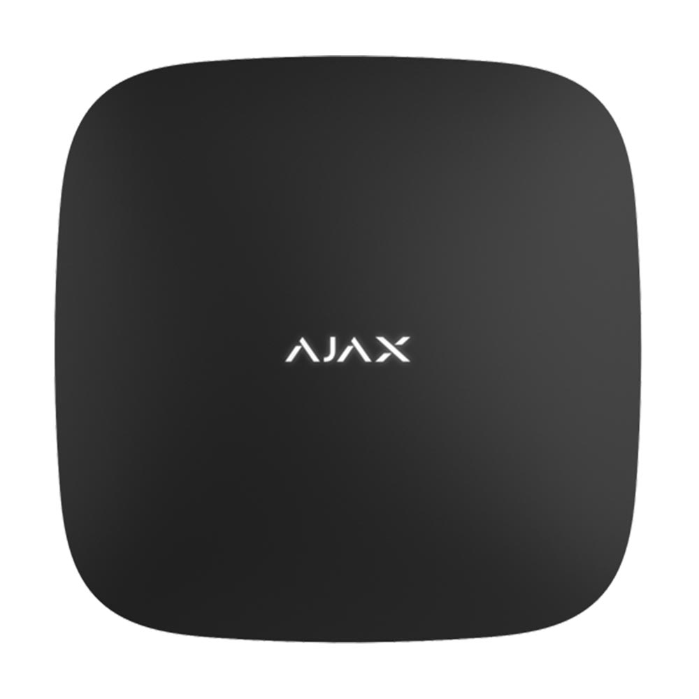 Unitate centrala AJAX Hub Plus BL, 25 partitii, 150 dispozitive, 2000 m Ajax