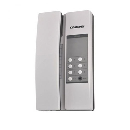 Interfon de birou Commax TP-6RC, 6 posturi, 12 V, 4 fire imagine spy-shop.ro 2021