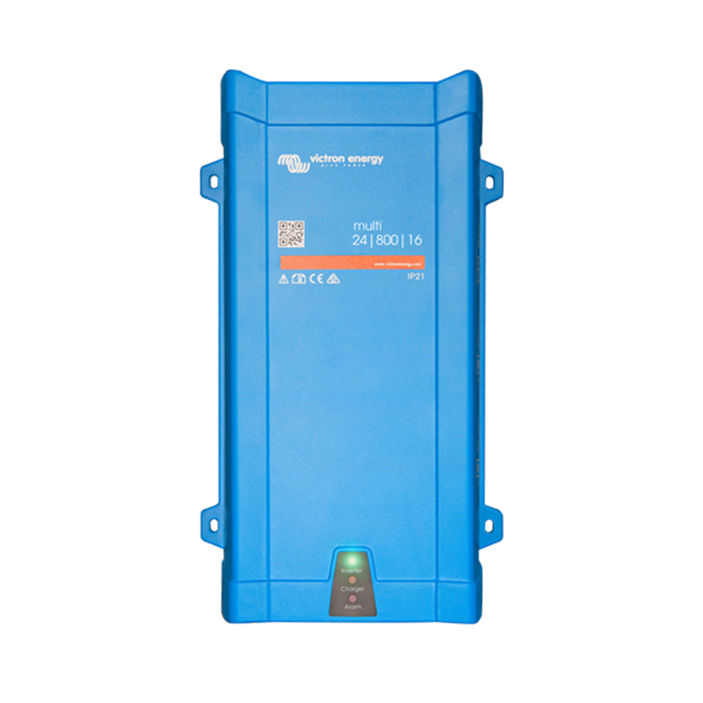 Invertor de baterie monofazat Victron MultiPlus PMP241800000, 24-800 VA, 700 W, incarcator 24-800 imagine noua
