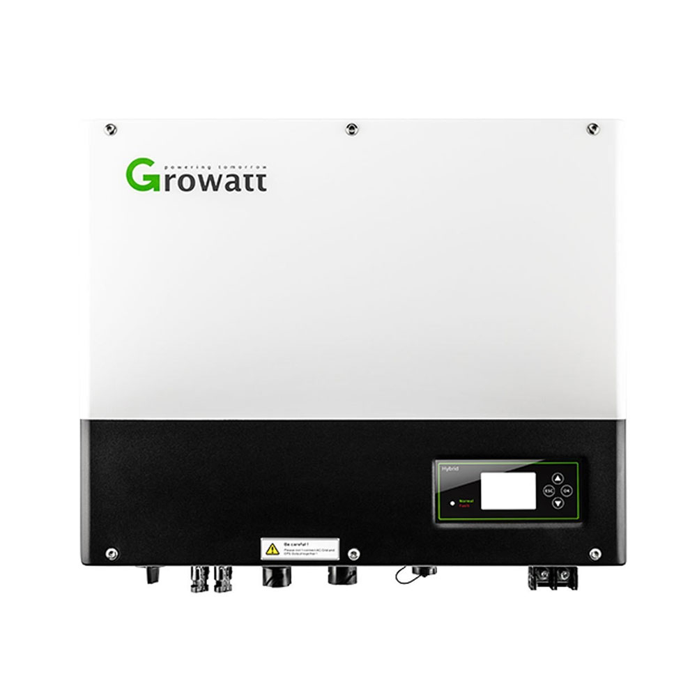 Invertor hibrid trifazat Growatt GWSPH4000BH, 4.0 kW, ecran LCD, functie backup 4.0 imagine noua tecomm.ro