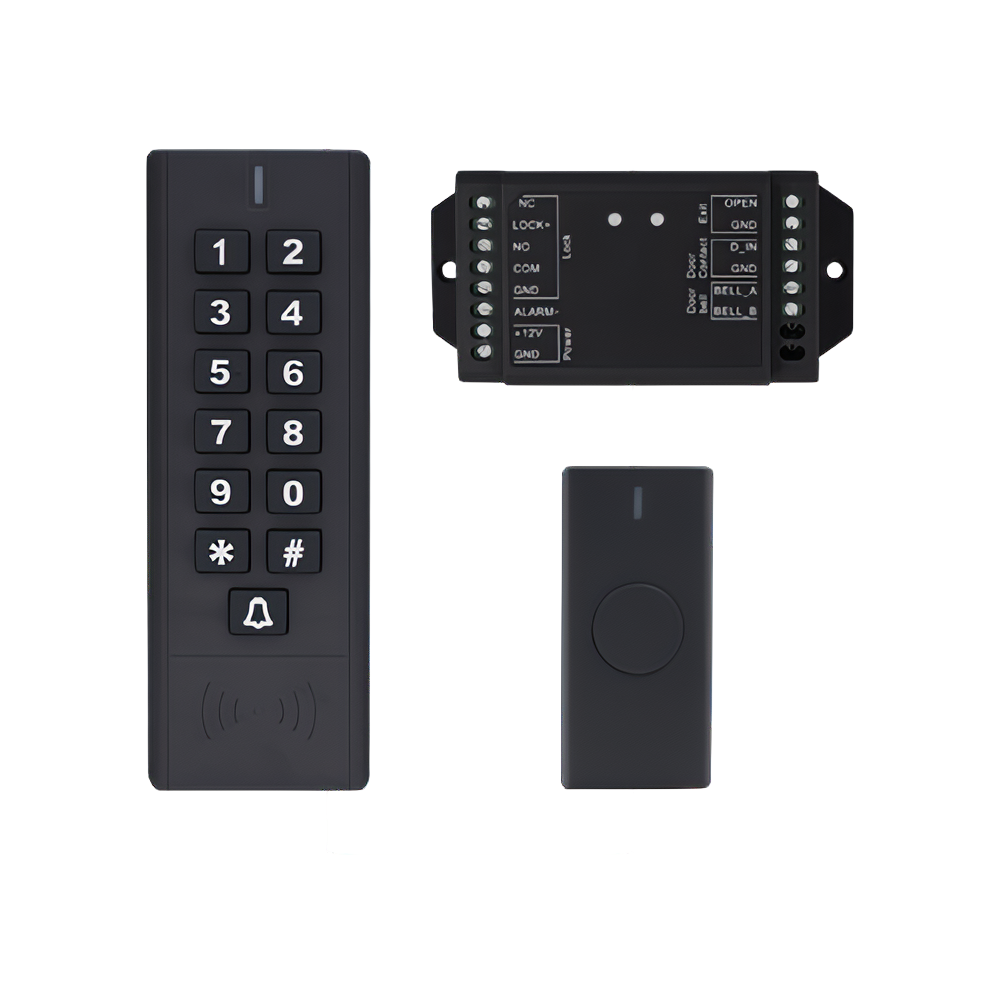 Kit Control acces wireless Secukey SK7-EM, 125KHz, Card, PIN, Telecomanda 125KHz