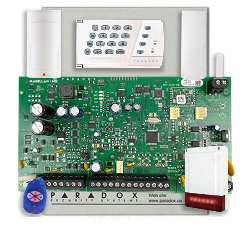 Sistem alarma wireless Paradox Magellan MG 5050+ K636 5050 imagine noua tecomm.ro
