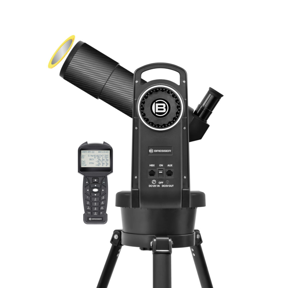 Set telescop refractor Bresser Automatik 80/400 GOTO la reducere 80/400