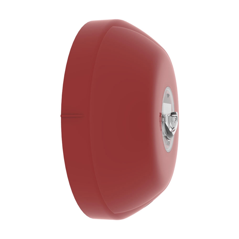 Lampa de incendiu adresabila pentru perete Hochiki ESP CHQ-WB(RED)/WL, 15 m, LED alb, carcasa PC+ABS rosu imagine