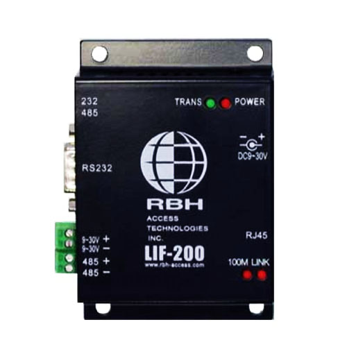 Modul convertor LAN la RS232/485 RBH LIF-200, 512 K, 9-24 V RBH imagine noua tecomm.ro
