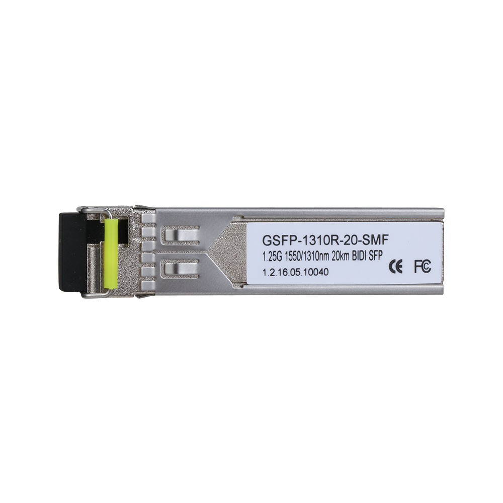 Modul optic SFP Dahua GSFP-1310R-20-SMF, mono fibra, LC, 1 Gbps, 20 km Convertoare/Adaptoare