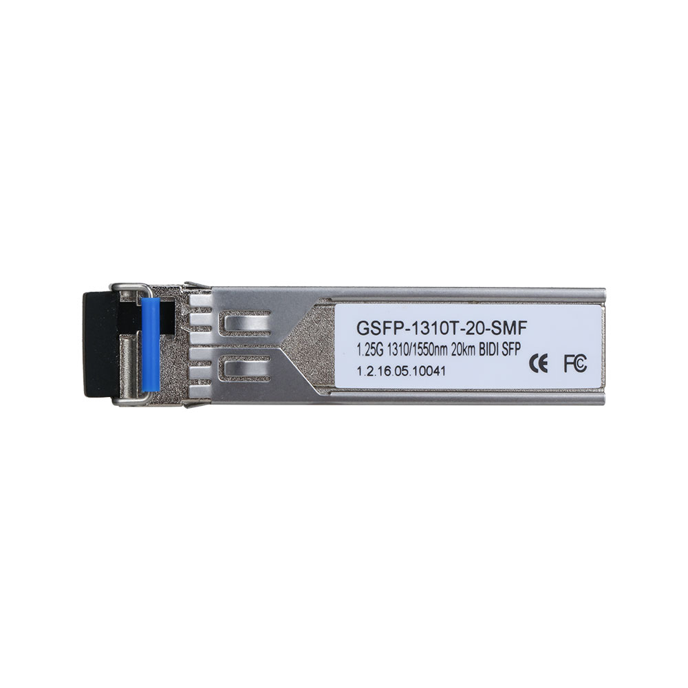 Modul optic SFP Dahua GSFP-1310T-20-SMF, mono fibra, LC, 1 Gbps, 20 km Convertoare/Adaptoare