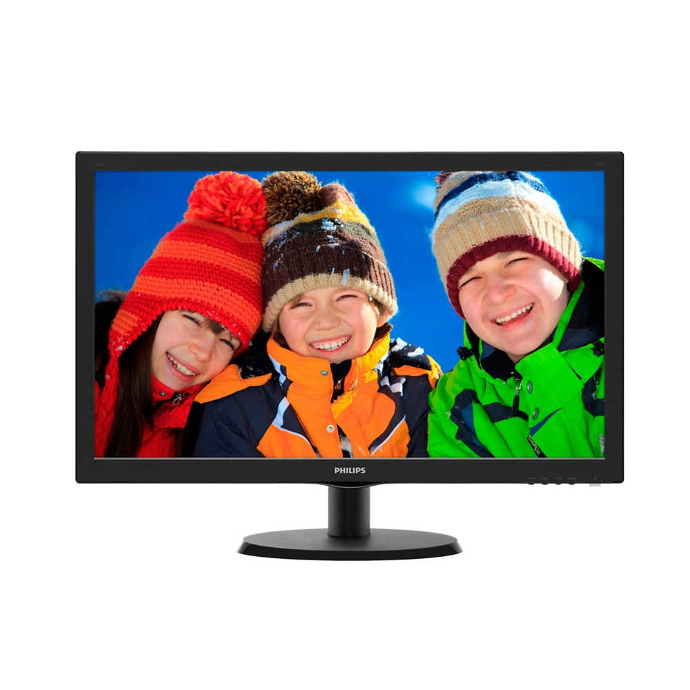 Monitor FULL HD LED Philips 223V5LSB/00, 21.5 inch, 60Hz, 5 ms, VGA, DVI 21.5 imagine noua idaho.ro