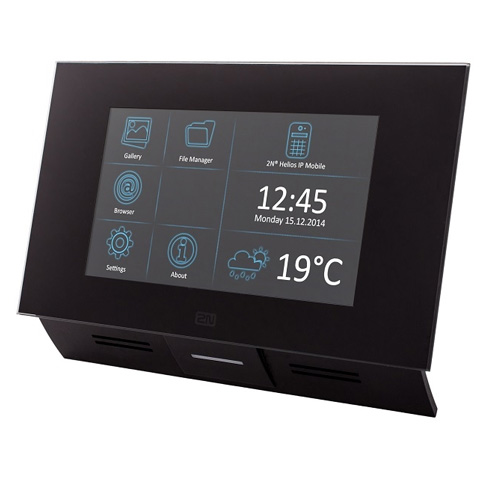 Monitor touchscreen 2N Telecomunications INDOOR TOUCH BLACK (91378365), 7 inch 2N Telecommunications imagine 2022