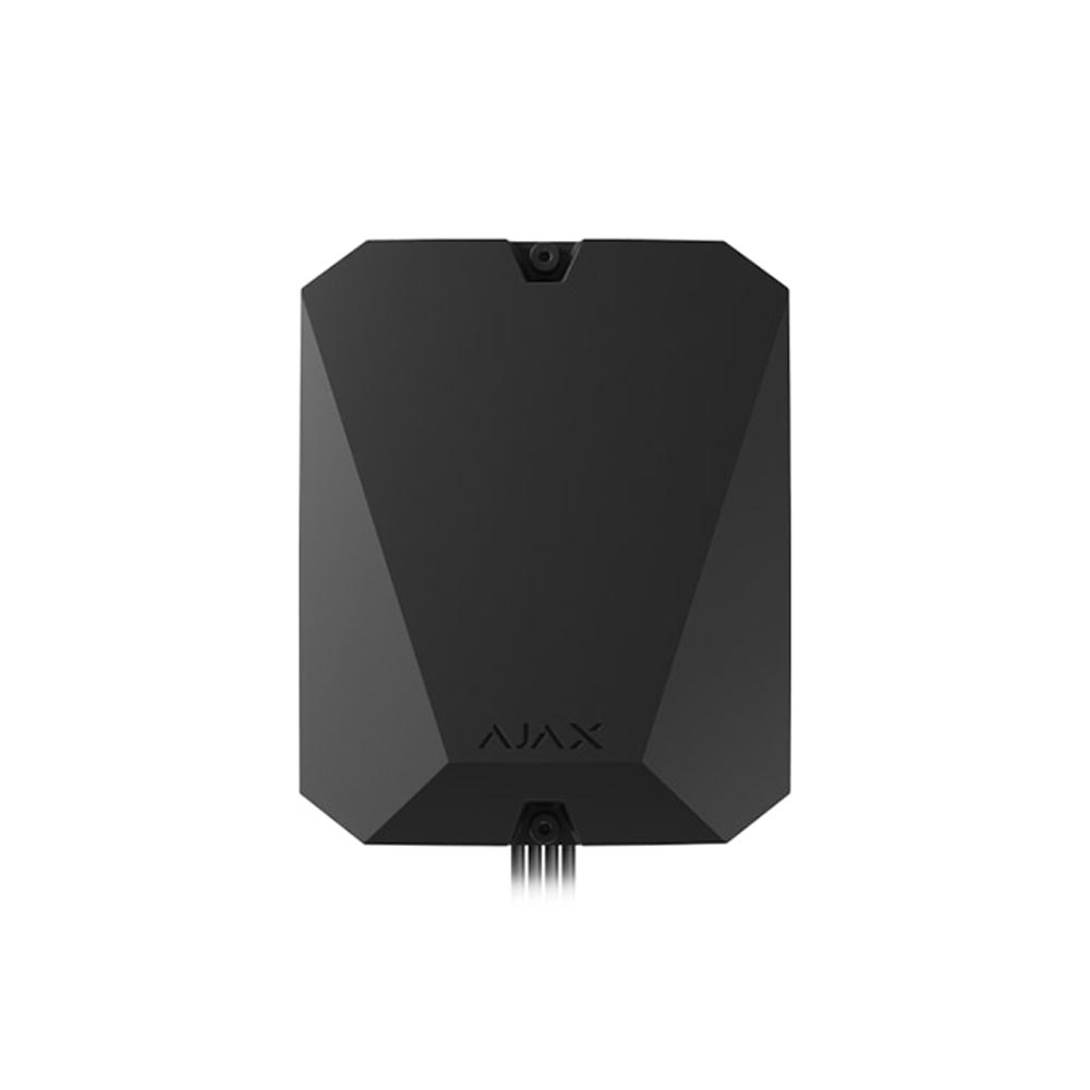 Modul de integrare cu 18 zone cablate Ajax Multitransmitter Fibra BL, control de pe telefon Ajax imagine noua tecomm.ro