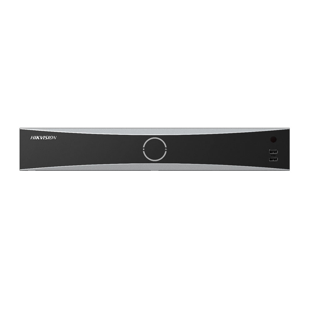NVR Hikvision DeepinMind DS-7732NXI-I416PX, 32 canale, 12 MP, 320 Mbps, POS, detectie faciala, 16 PoE