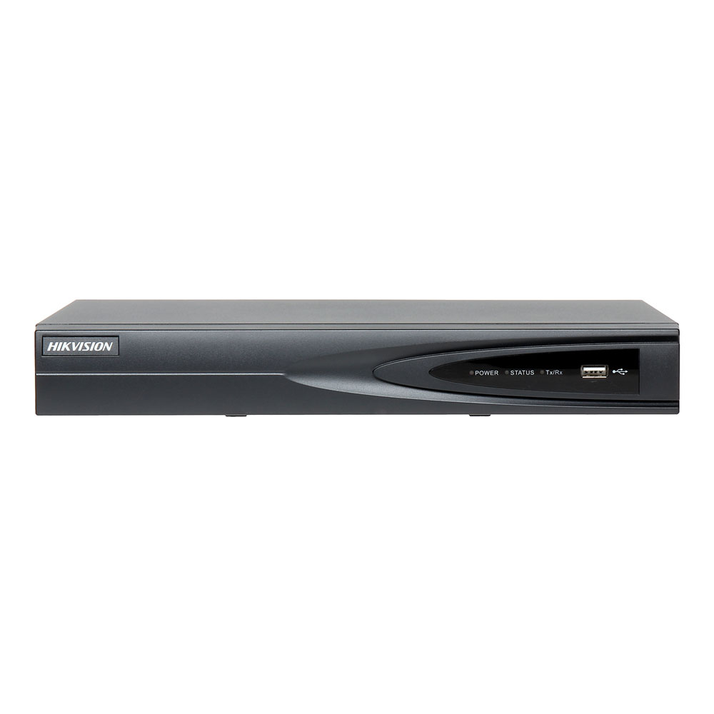 NVR Hikvision DS-7604NI-K1/4P(C), 4 canale, 4K, 40 Mbps, PoE Hikvision