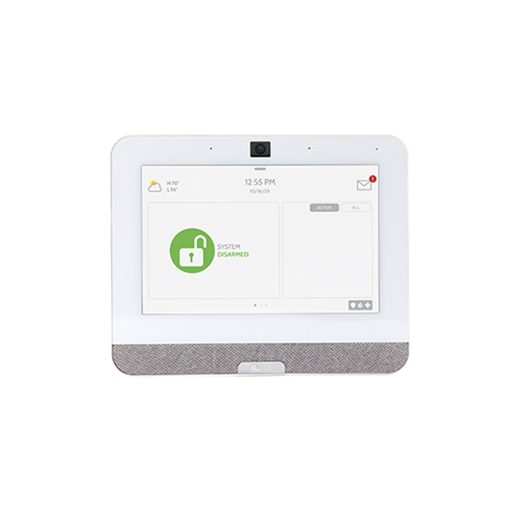 Panou de control smart Wi-Fi cu touch screen Qolsys IQP4015, LCD de 7 inch, 8MP, 242 utilizatori, 137 dispozitive, bluetooth (Wi-Fi) imagine noua