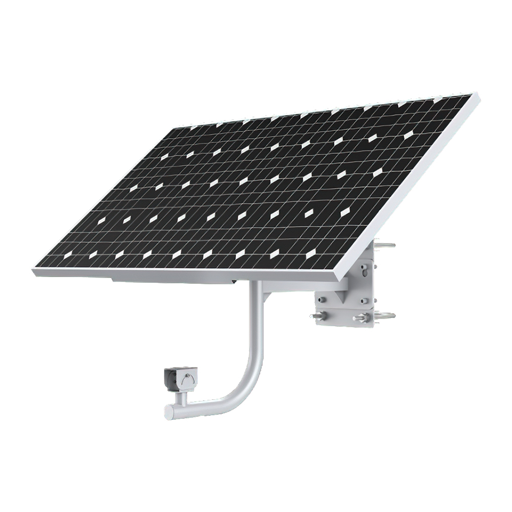Panou solar pentru camere de supravegere Dahua PFM378-B100-WB, 100 W, MPPT, 5400 Pa 100
