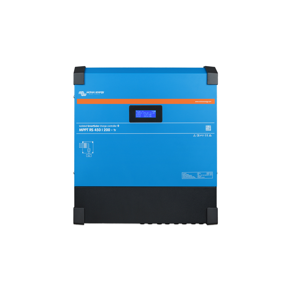 Regulator/controler pentru incarcare acumulatori sisteme fotovoltaice MPPT Victron SmartSolar SCC145120410, 5.8 kV, 48v, 200 A, bluetooth, conector TR 200 imagine noua