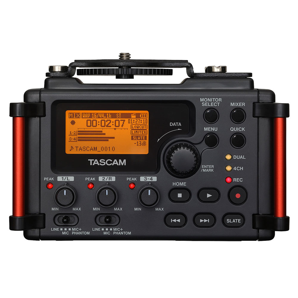 Reportofon digital profesional Tascam DR-60DMK2, 4 canale, 32GB, 6 ore de la Tascam