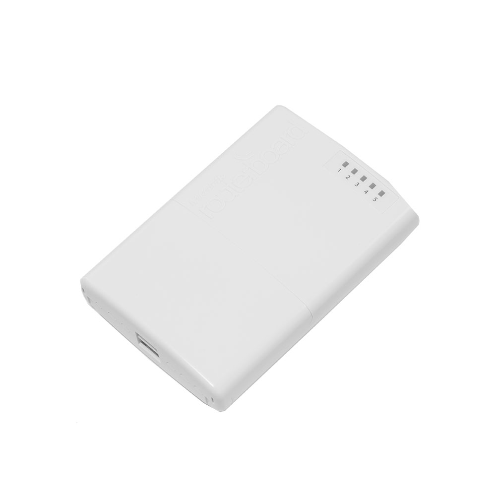 Router cu fir pentru exterior MikroTik PowerBox RB750P-PBR2, 5 porturi, 10/100 Mbps, PoE spy-shop