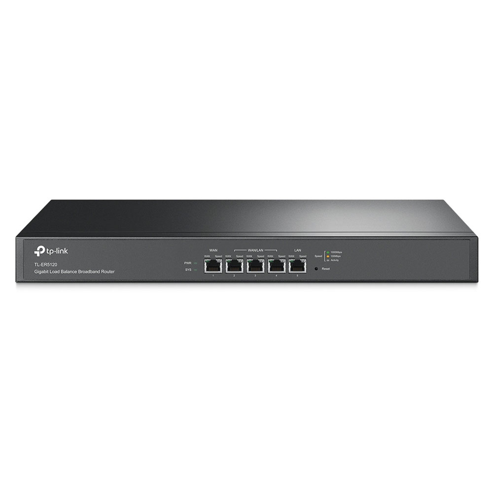 Router multi WAN Gigabit Load Balance TP-Link TL-ER5120, 5 porturi, 10/100/1000 Mbps spy-shop.ro imagine noua idaho.ro