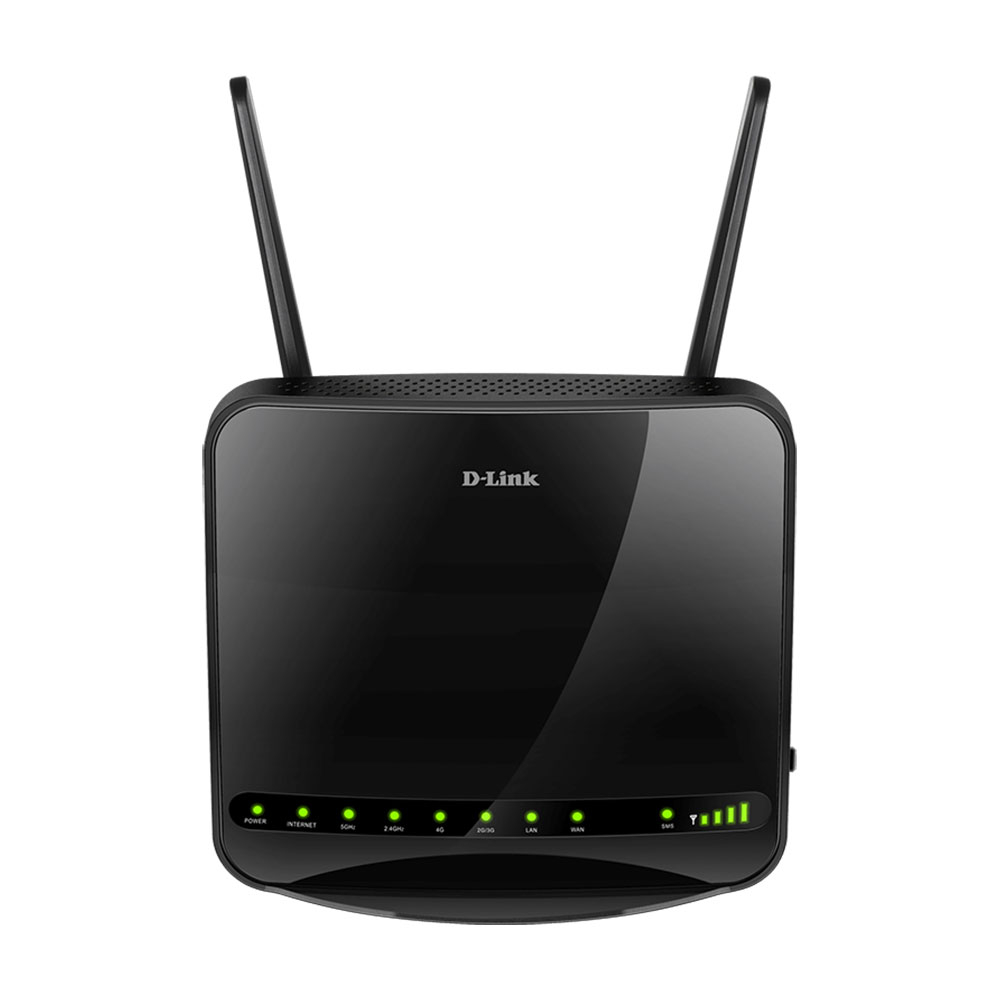 Router wireless D-Link AC1200 DWR-953, 4G/LTE, 5 porturi, 2.4/5 GHz, 1200 Mbps spy-shop