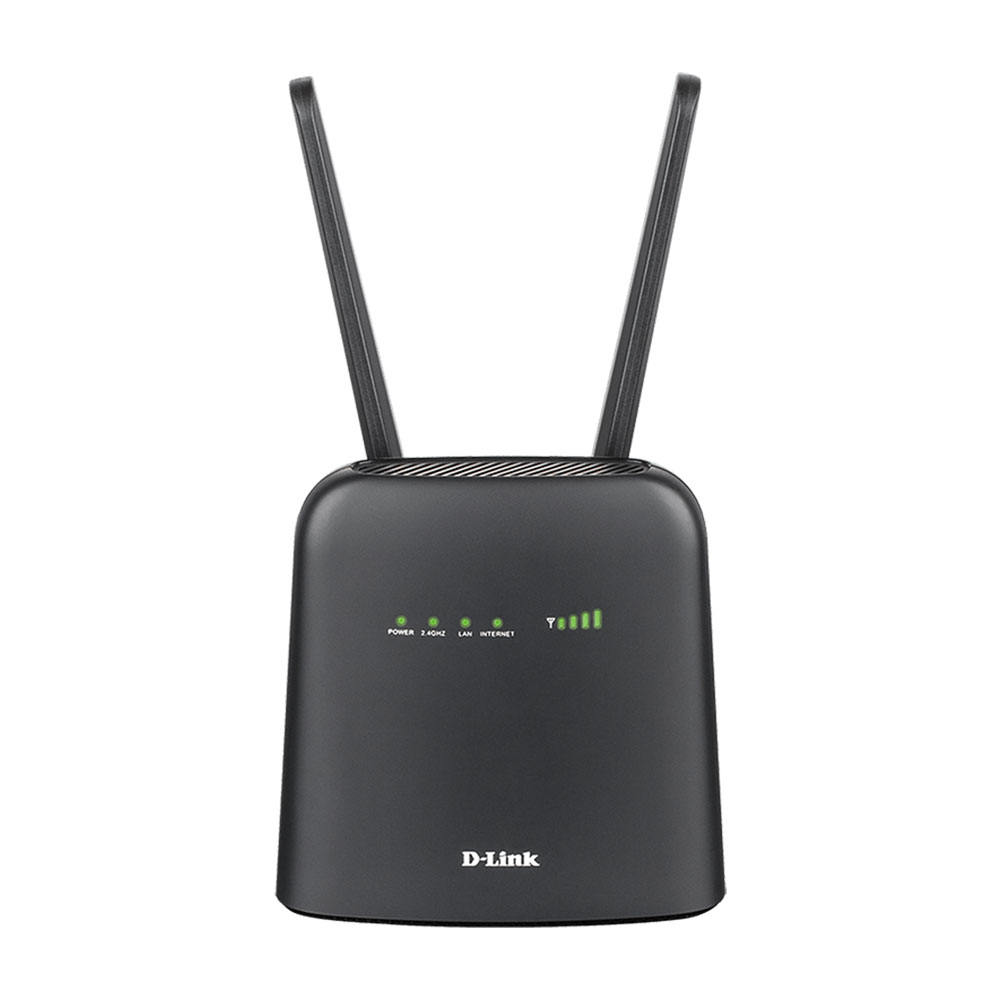 Router wireless D-Link DWR-920, 4G/LTE, 2 porturi, 2.4 GHz, 2 antene, 300 Mbps 2.4 imagine noua
