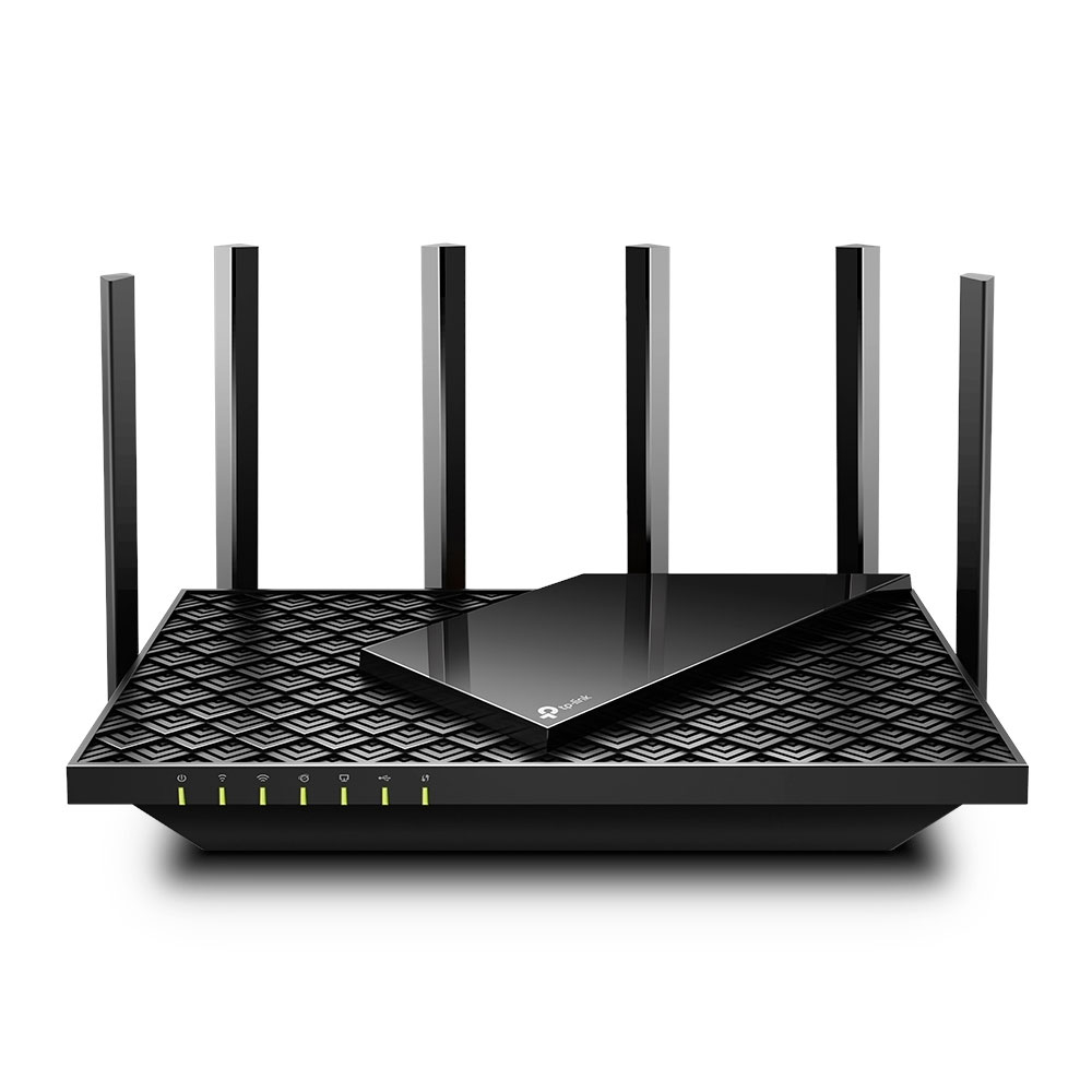 Router wireless Gigabit Dual Band TP-Link ARCHER AX72, WiFi 6, USB, 5 porturi, 100 utilizatori, 5400 Mbps 100