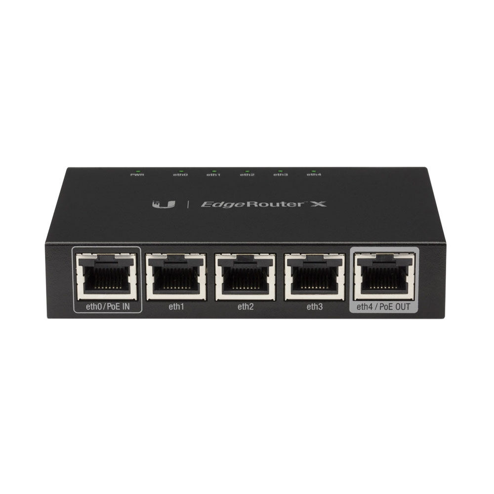 Router Gigabit Ubiquiti ER-X, 5 porturi, PoE pasiv la reducere ER-X