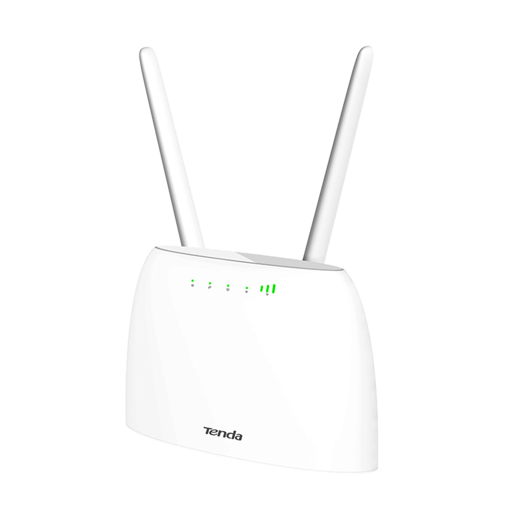 Router wireless Tenda 4G06, 3 porturi, 2.4 GHz, 4G, 300 Mbps 2.4