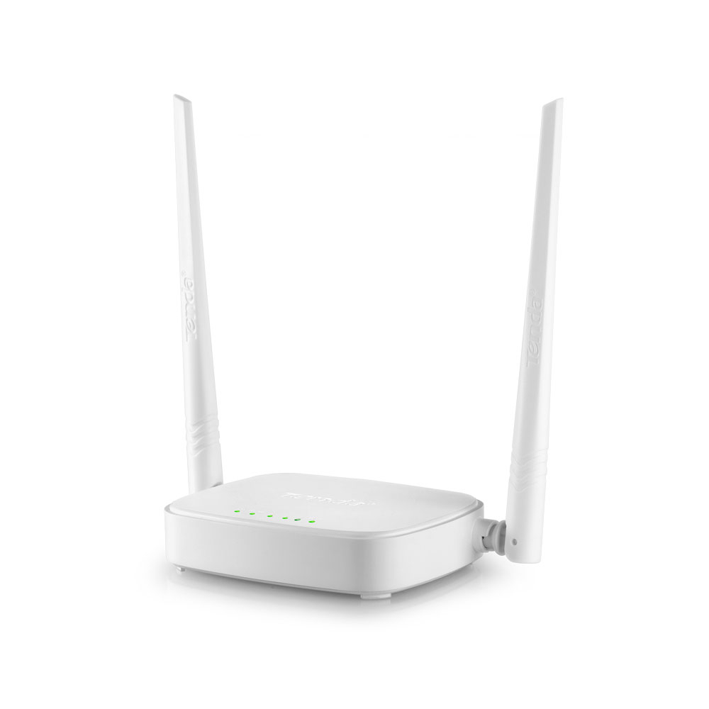 Router wireless Tenda N301, 1 port WAN, 3 porturi LAN, 2.4 GHz, 5 dBi, 300 Mbps spy-shop