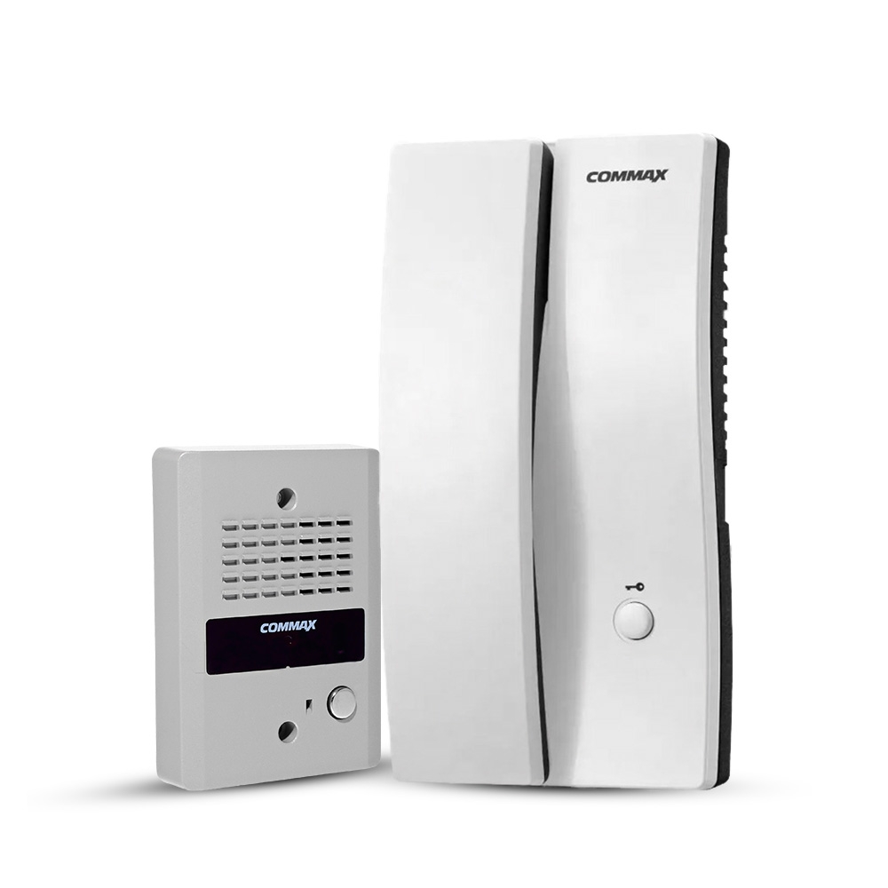 Kit interfon Commax RM201HD, 1 familie, aparent Commax