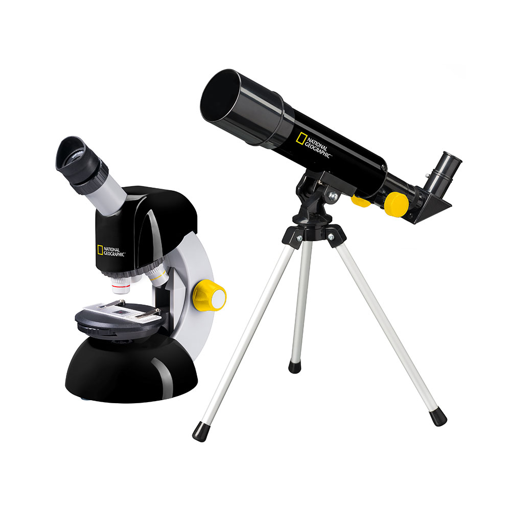 Set telescop 50/360 si microscop 40-640x National Geographic 9118400 40-640x imagine noua tecomm.ro