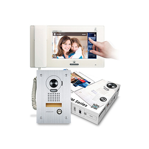Set videointerfon Aiphone JMS-4AEDF.MD, 1 familie, 7 inch, aparent Aiphone imagine noua tecomm.ro