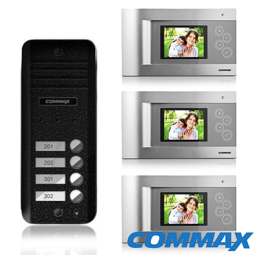 SET VIDEOINTERFON COMMAX KIT CQM-3F