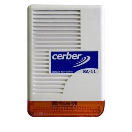 Sirena de exterior cu flash Cerber SA-11, 128 dB, 50 W, IP34