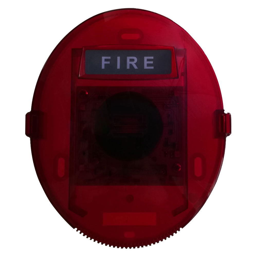 Sirena de incendiu cu LED conventionala UniPOS FD8204, 90 dB, 2 fire, ABS ABS imagine noua tecomm.ro