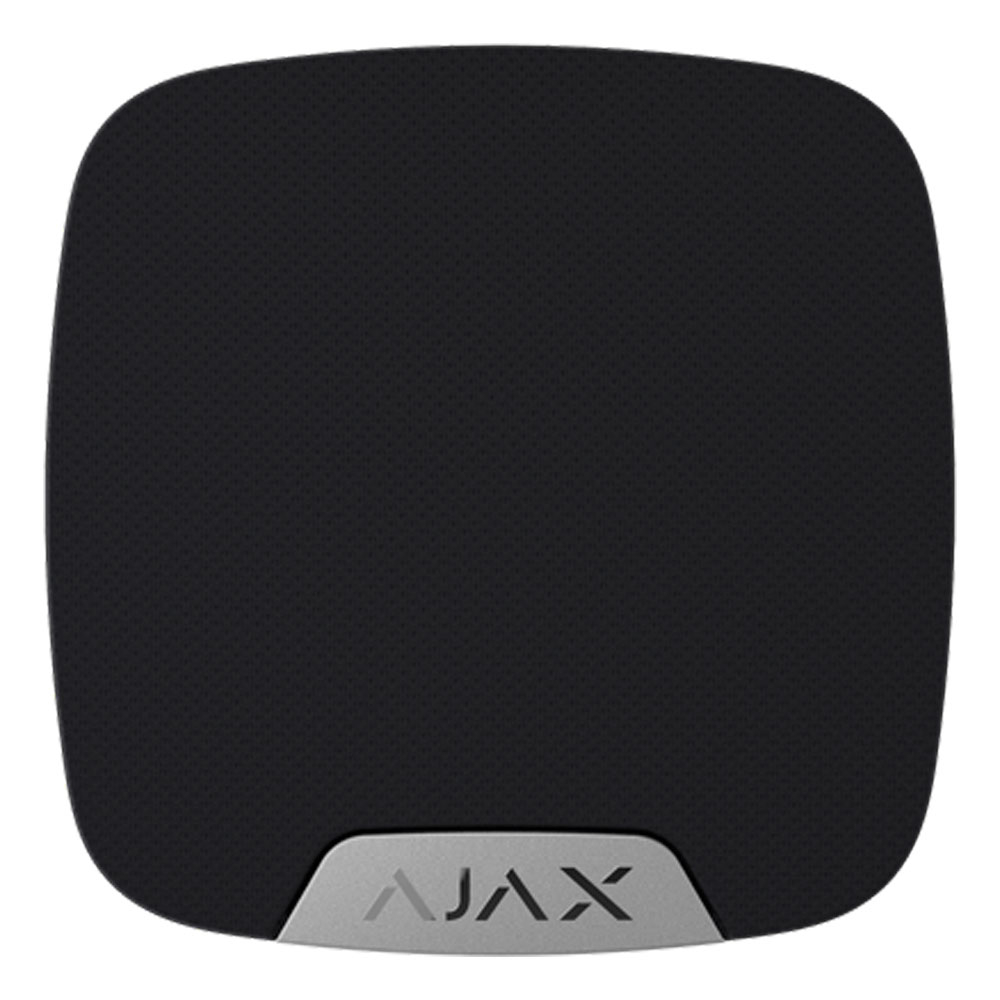 Sirena wireless de interior AJAX HomeSiren BL, 105 dB, RF 2000 m, 5 ani autonomie Ajax imagine noua 2022