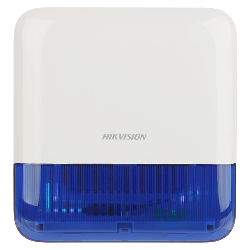Sirena stroboscopica wireless de exterior Hikvision AX PRO DS-PS1-E-WE-B, 110 dB, 868 MHz, RF 1600 m 110 imagine noua