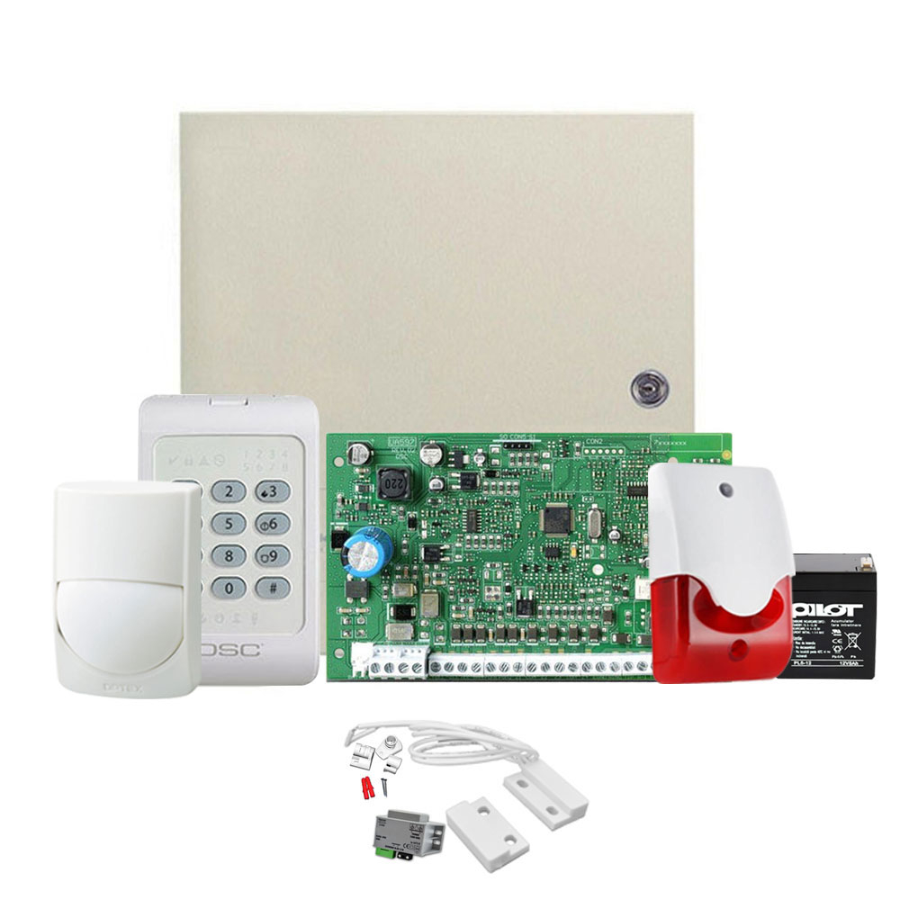 Sistem alarma antiefractie DSC KIT 1404-INT DSC imagine 2022