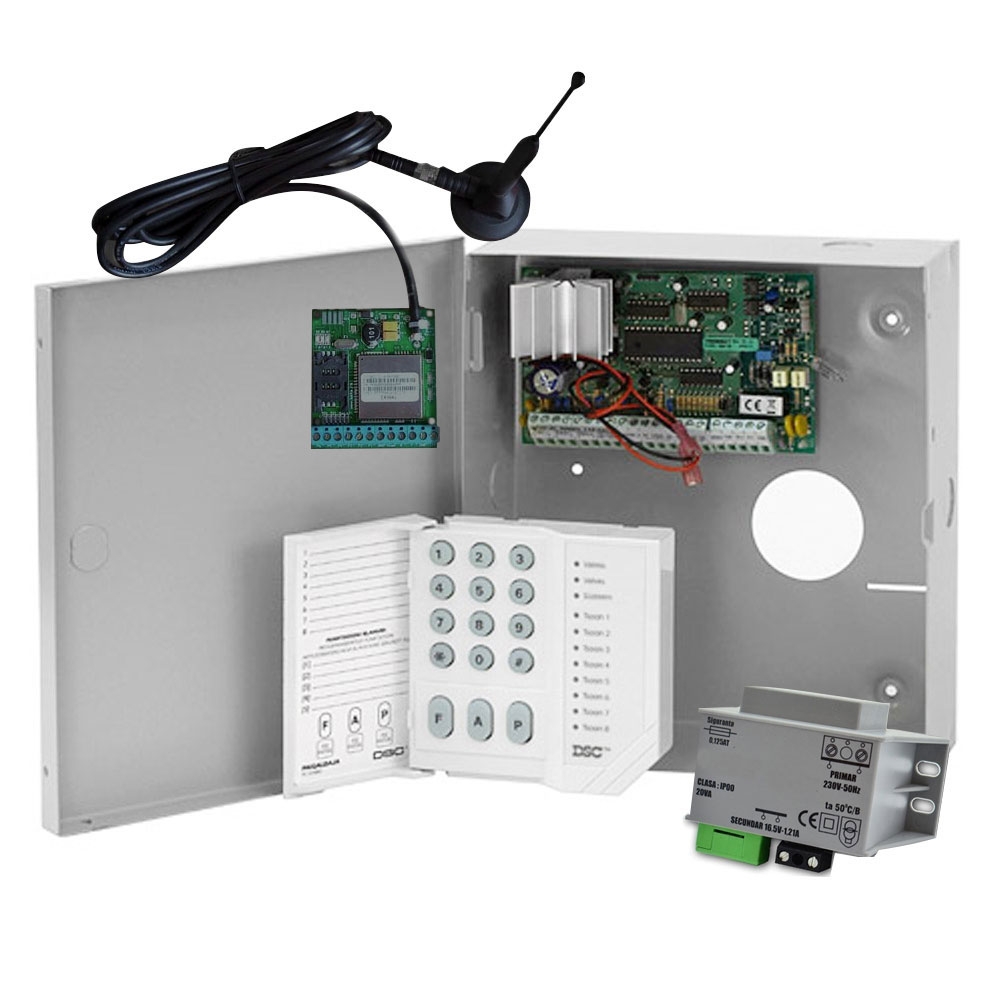 Sistem alarma antiefractie DSC KIT 585 COMBO DSC imagine noua tecomm.ro