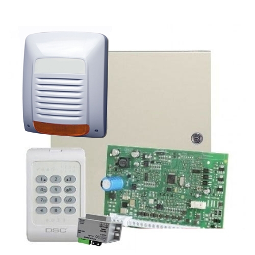 Sistem alarma antiefractie DSC KIT 1404 SIR 1404 imagine noua